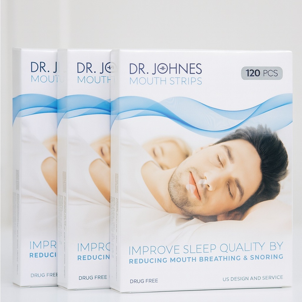 White Mouth Strips for Enhanced Sleep